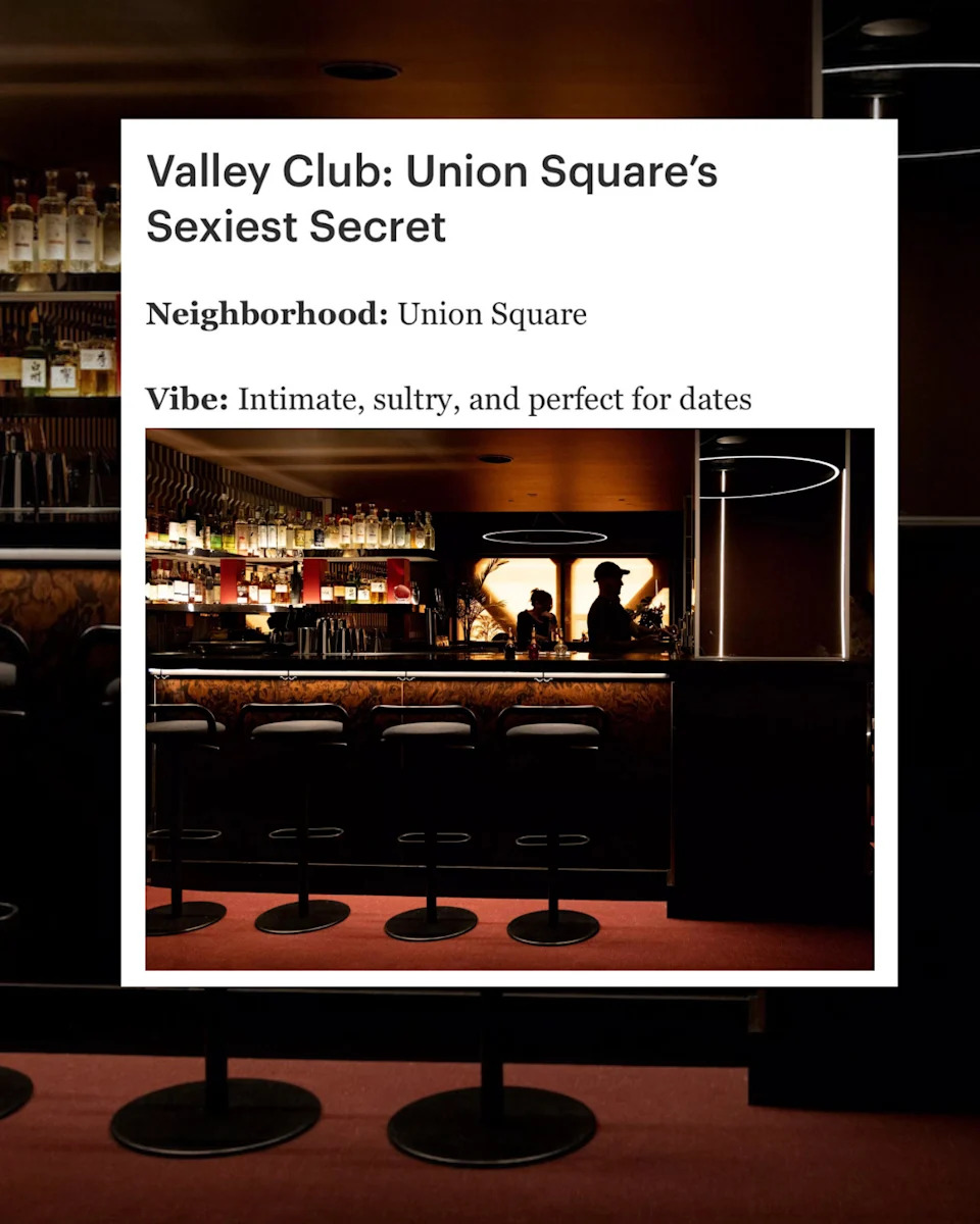 Valley Club: Union Square’s Sexiest Secret in San Francisco
